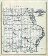 Allamakee Outline Map